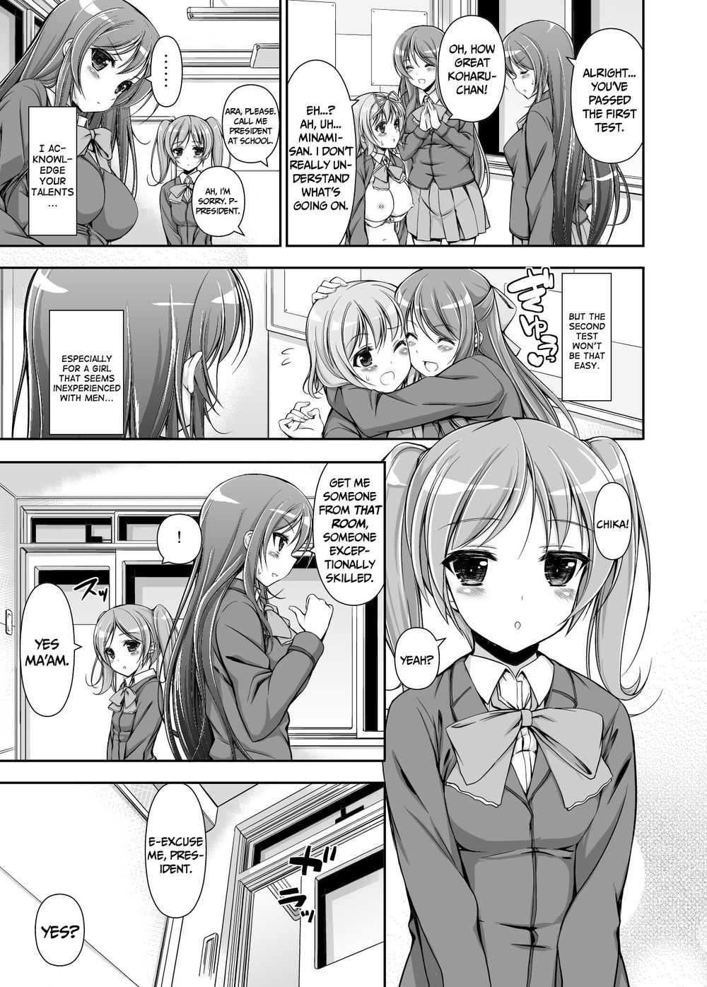 Hentai Manga Comic-Student Council's Special Service-Read-10